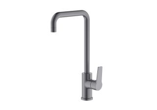 Смеситель для кухни Aquatek Лугано AQ1781BGM оружейная сталь